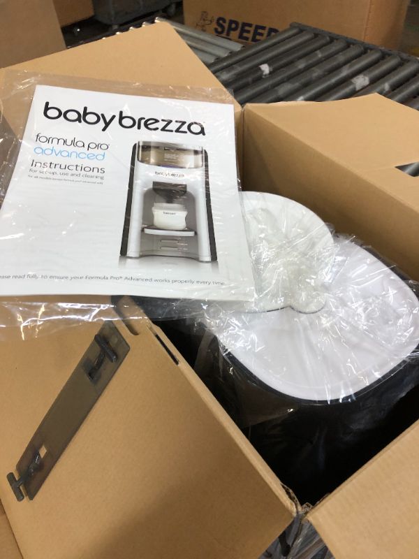 Photo 4 of New and Improved Baby Brezza Formula Pro Advanced Formula Dispenser Machine - Automatically Mix a Warm Formula Bottle Instantly - Easily Make Bottle with Automatic Powder Blending