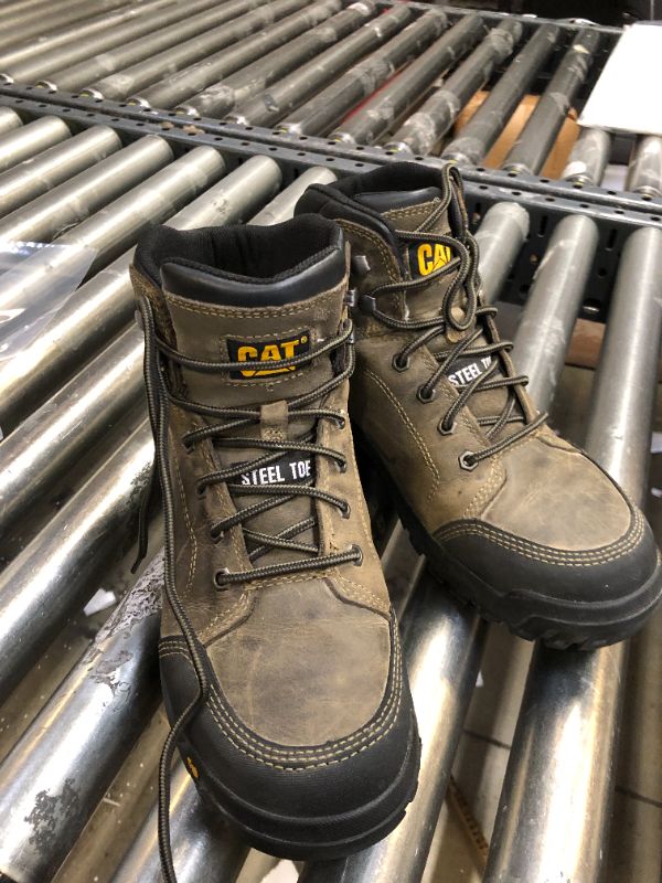 Photo 1 of CATERPILLAR MENS 10 STEEL TOE BOOT