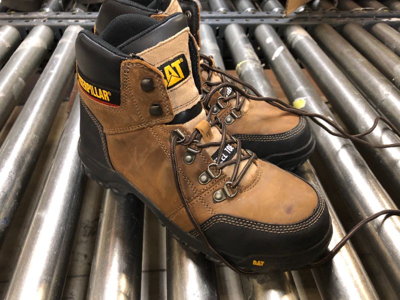 Photo 1 of CATERPILLAR BOOTS MENS 9, BROWN 