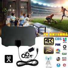 Photo 1 of 5500 Miles Outdoor TV Antenna Digital HDTV 4K Antenna Signal Booster 25DBI
