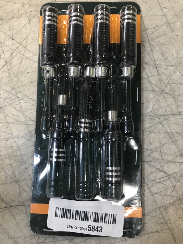 Photo 1 of 7PCS Vgoohobby Hex Screw Driver Screwdriver Repair Tool Kit Set Hex Nut Key Socket for RC Helicopter Airplane Robotics Car,H1.5 2.0 2.5mm Hex,4.0 5.5mm Spanner Box,0#+,1#- Slot Screwdrivers https://a.co/d/4rkgl5c