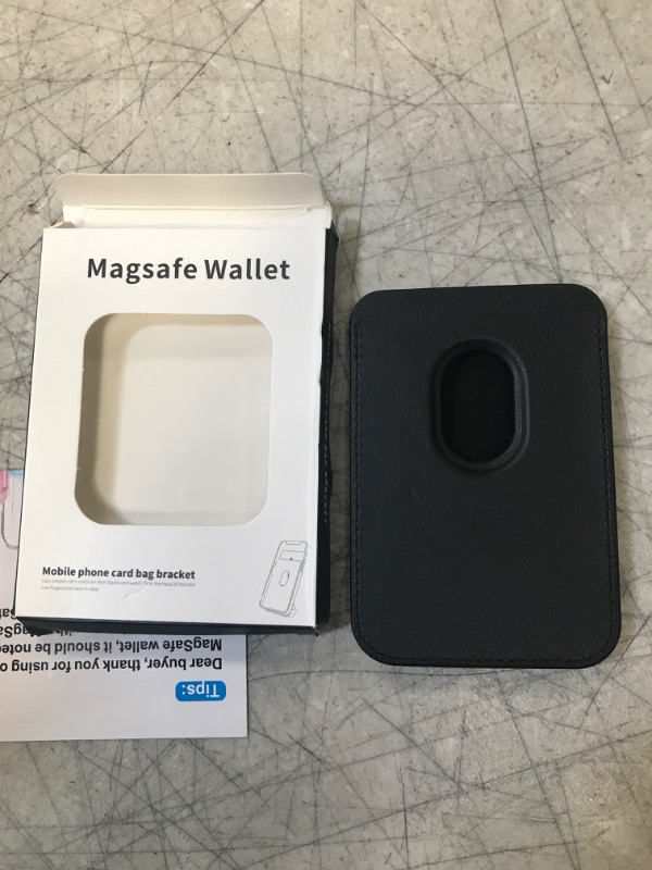 Photo 2 of Magnetic Card Wallet Holder with MagSafe for iPhone 15 Pro Max/15 Pro/15 Plus/15,for iPhone 14 Pro Max/14 Plus/14 Pro/14, for iPhone 13 Pro Max/13 Pro/13/13 Mini, for iPhone 12/12 Pro/12 Max,Midnight