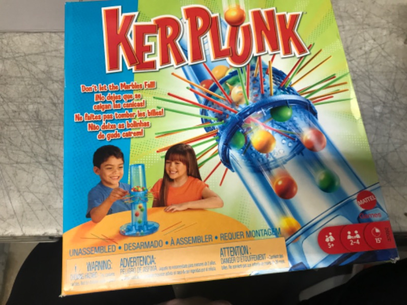 Photo 2 of Kerplunk Classic Kids Game with Marbles, Sticks and Game Unit, Easy-to-Learn, Makes a Great Gift for 5 Year Olds and Up