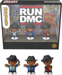 Photo 1 of Fisher- Little People Collector Run DMC, Set of 3 Figures Styled Like The Iconic Hip Hop Group for Fans Ages 1-101 [Amazon Exclusive]