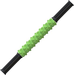 Photo 1 of ARGOMAX Massage Stick, Manual Massage Stick, Muscle Rolling Stick for Relieving Muscle Soreness and Reducing Muscle Spasm and Tension. Green. https://a.co/d/3FLYH4z