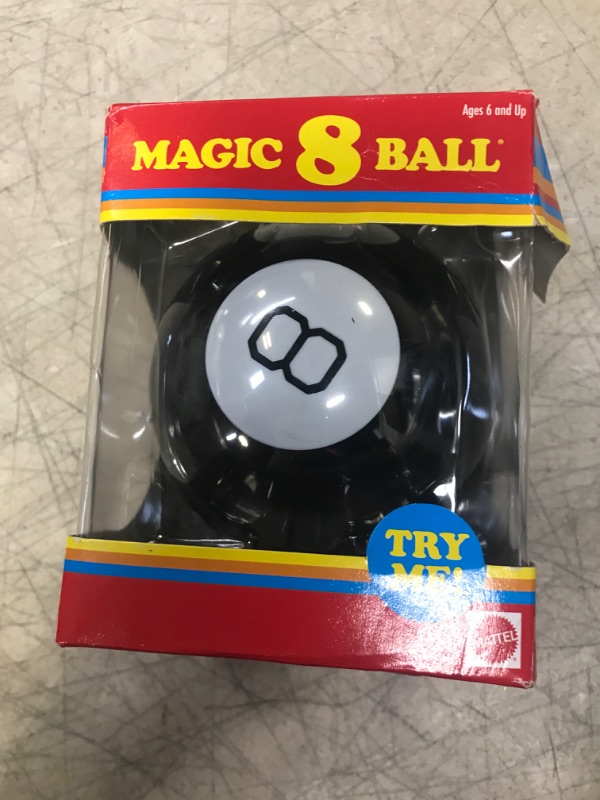 Photo 2 of Magic 8 Ball Kids Toy, Retro Themed Novelty Fortune Teller, Ask a Question and Turn Over for Answer