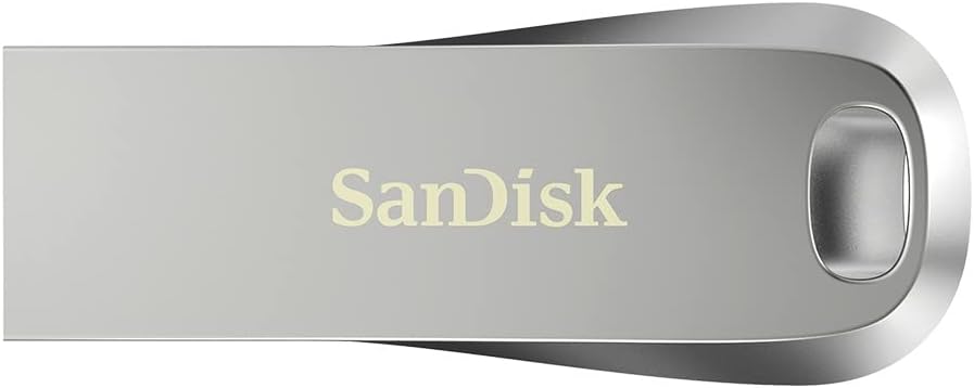 Photo 1 of SanDisk 256GB Ultra Luxe USB 3.1 Gen 1 Flash Drive - SDCZ74-256G-G46, Black
