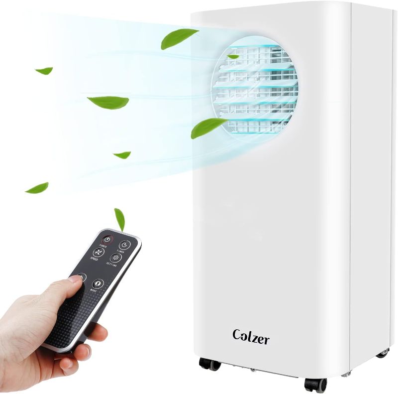 Photo 1 of COLZER Portable Air Conditioner 10,000 BTU Portable AC 3-in-1 Unit for Room with Remote Control for 200-450 Sq. Ft. Large Room
