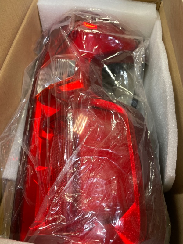 Photo 2 of Huray LED Tail Lights For Chevy Silverado 2019-2023 (Only for LED Model) Rear Brake Lamp Assembly Passenger Side Passenger Side(Right)