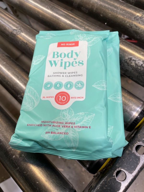 Photo 2 of 2 PACKS PIPA MINT BODY WIPES 