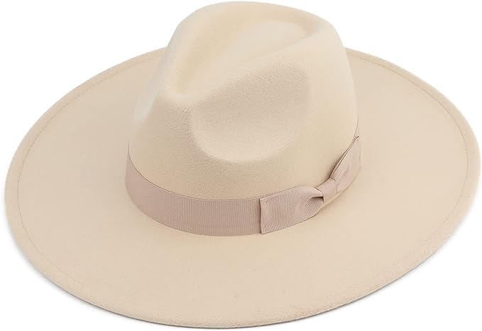 Photo 1 of Pro Celia Big Wide Brim Women Fedora Hat
