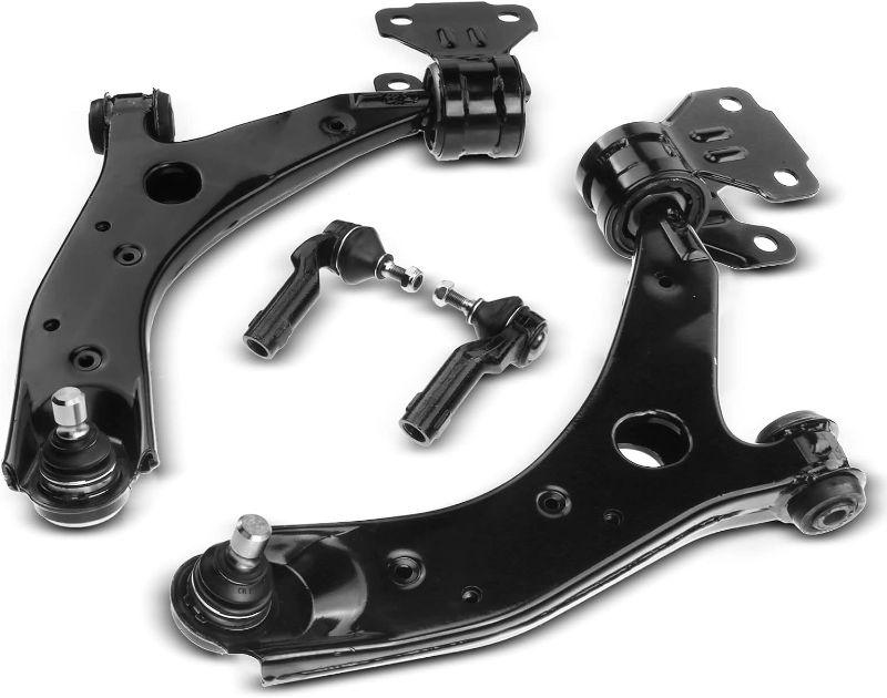 Photo 1 of A-Premium Set of 4, Front Lower Control Arm, Outer Tie Rod End, Compatible with Mazda 3 2007 2008 2009, Turbocharged Only