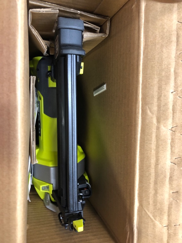 Photo 2 of **BATTERY NOT INCLUDED** RYOBI 18-G Cordless Brad Nailer (Tool Only)
