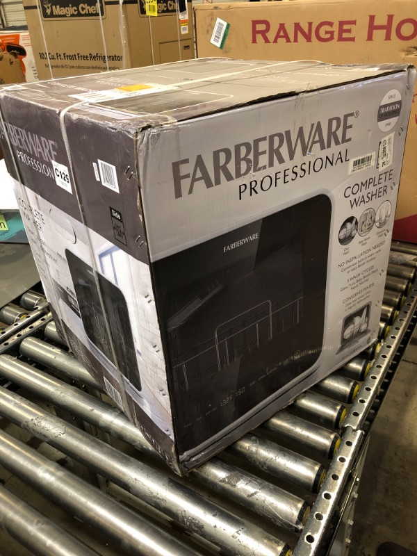 Photo 2 of Farberware Professional Portable Dishwasher White