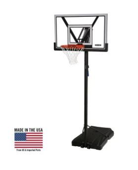 Photo 1 of Lifetime Adjustable Portable Basketball Hoop, 48 inch Polycarbonate (90585)
