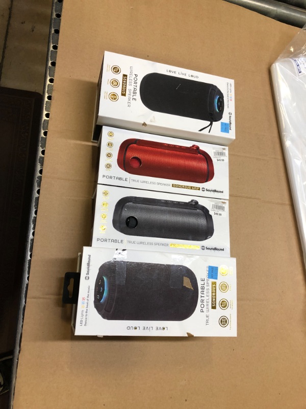 Photo 1 of 4 BLUETOOTH SPEAKERS FINAL SALE NO RETURNS 