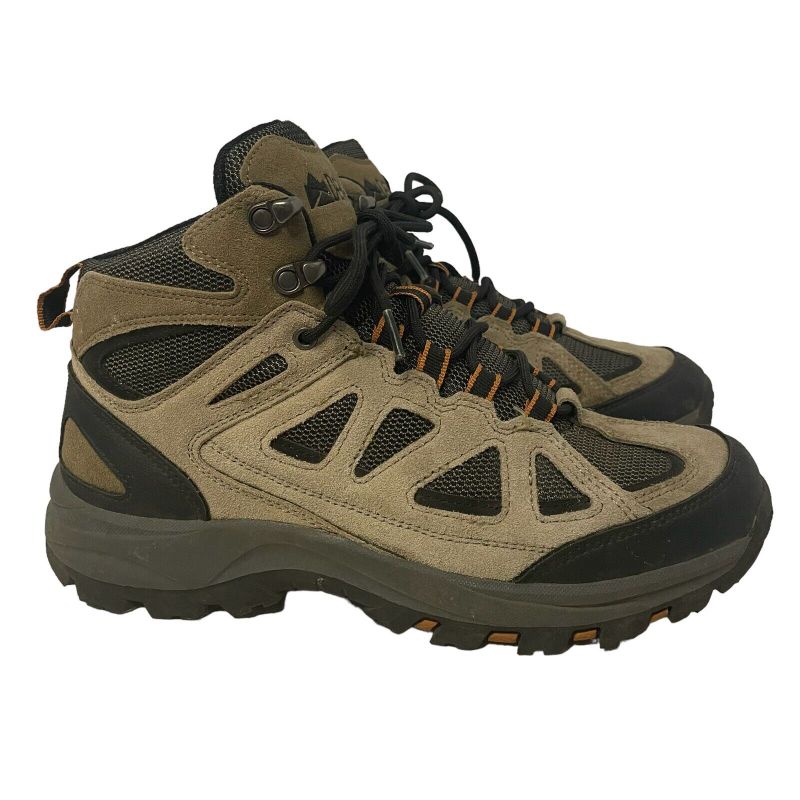 Photo 1 of Denali Hiking Boots Mens 14 Black Tan Waterproof Outdoor Shoes
