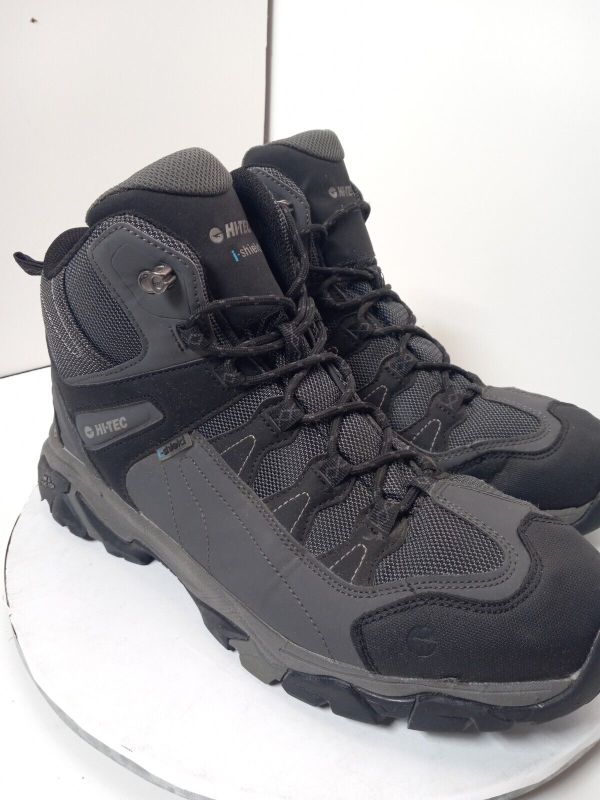 Photo 1 of Hi-Tec Hiking Boots Gray Black I Shield Hi Tec sz 10.5
