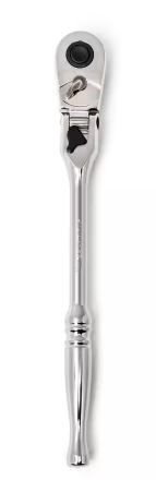 Photo 1 of 3/8 in. Drive 100-Position Chrome Locking Flex-Head Ratchet
