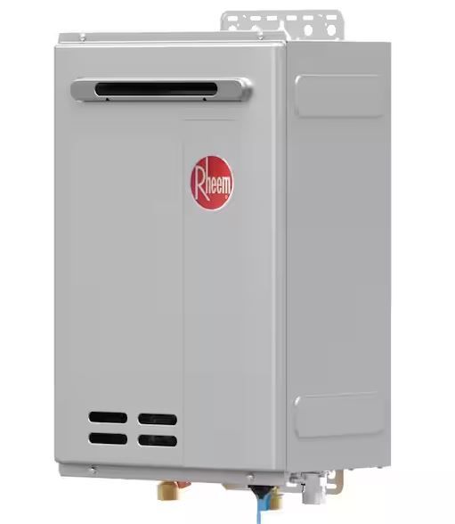 Photo 1 of RHEEM Performance Plus 9.5 GPM Natural Gas Outdoor Smart Tankless Water Heater

