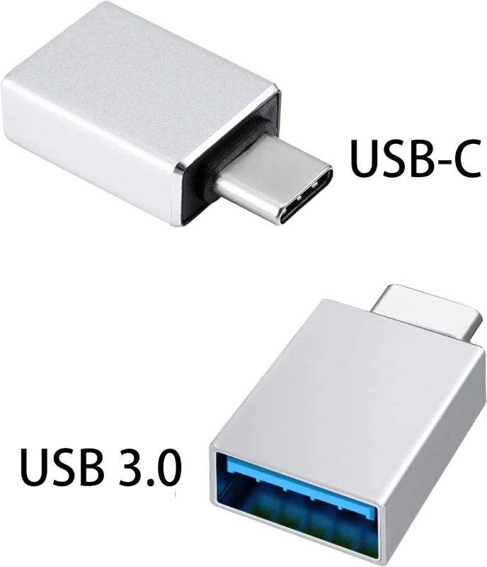 Photo 1 of USB to USB C Adapter, USB Type-A (Female USB 3.0) to USB-C (Male), OTG Converter Compatible with MacBook, iPad, Phone and Other USB-C Devices
