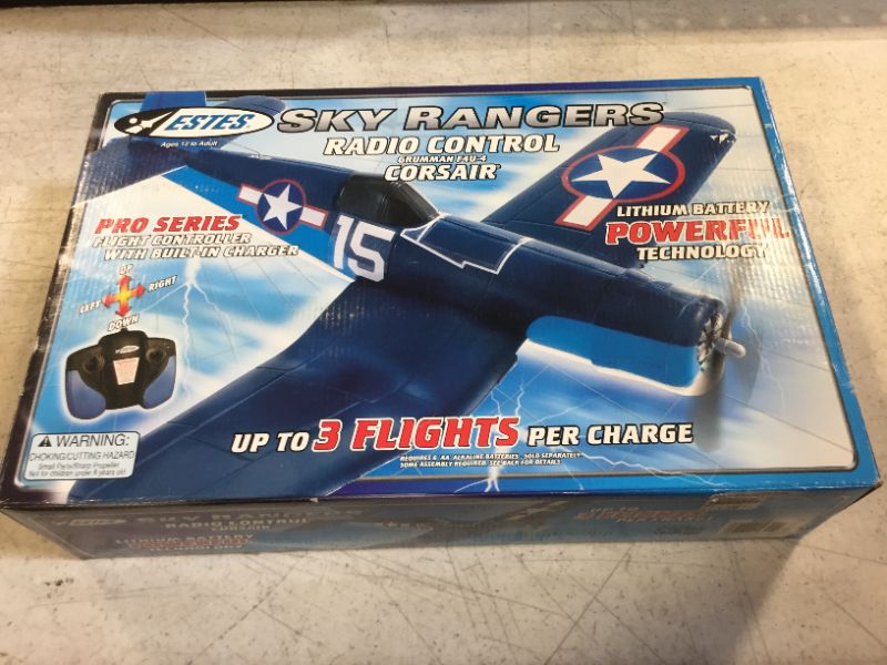 Photo 2 of LEAMBE RC Plane 4 Channel Remote Controlled Aircraft Ready to Fly, One Key Aerobatic and One-Key U-Turn, Easy Control for Beginners, F4U Corsair RC Airplane...
