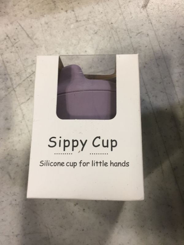 Photo 2 of Sippy Cups Leak Proof, 5oz Silicone Baby Cup with Soft Spout, Spill Proof Toddler Cup for Babies 12M+
