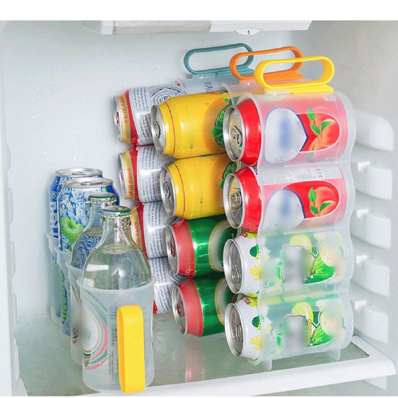 Photo 1 of  Fridge Plastic Can Storage Rack Beer Bottle Holder Fridge