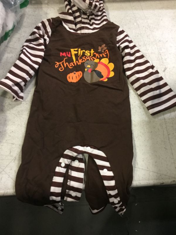 Photo 1 of BABY'S ONE PIECE THANKSGIVING OUTFIT SIZE 100