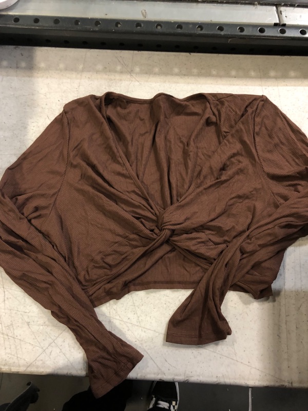 Photo 1 of Brown Long Sleeve Top L/XL