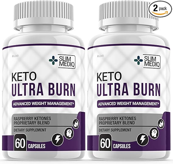 Photo 1 of (2 Pack) Keto Ultra Burn Supplement Pills, Advanced Ketogenic Formula (120 Capsules)
