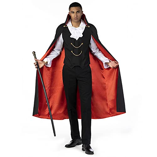 Photo 1 of Morph - Gothic Vampire Costume Men Adult - Mens Vampire Costume - Vampire Costume Male - Vampire Costume Men Cape - Adult Male Vampire Costume - Hallo
