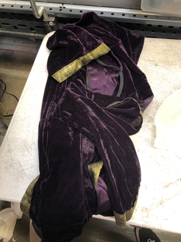 Photo 1 of HALLOWEEN COSTUME CLOAK- PURPLE 56"