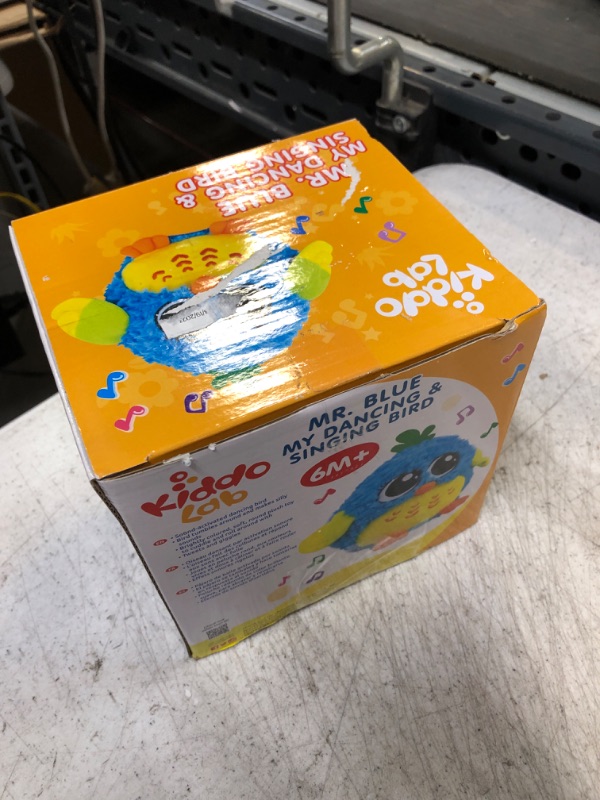 Photo 1 of Baby Toys 6 to 12 Months & Up - 'Mr. Blue' Dancing & Singing Bird - Sound & Touch Activated Musical Toy for Boys & Girls - Ideal Gift for Infants, Babies & Toddlers
