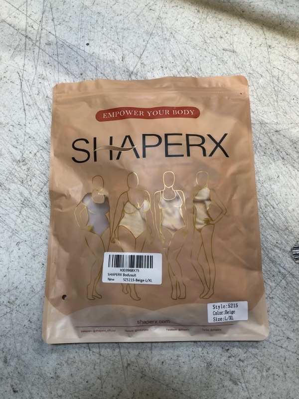 Photo 3 of SHAPERX Bodysuit for Women Tummy Control Shapewear Seamless Sculpting Thong Body Shaper Tank Top
SIZE-XL