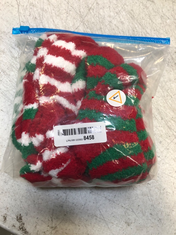 Photo 2 of christmas fuzzy socks - 6 pack 