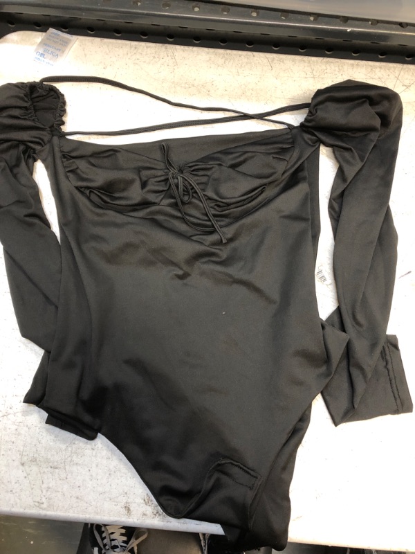 Photo 1 of womens bodysuit- black size- m