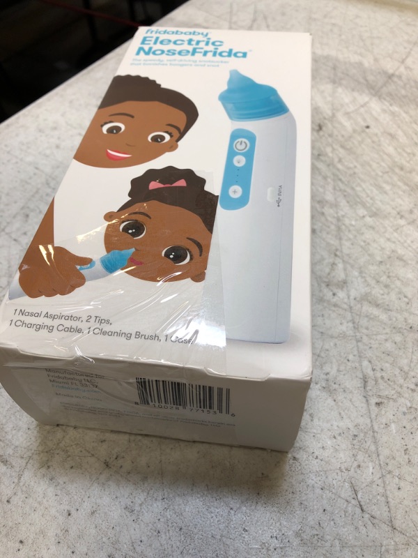 Photo 1 of FridaBaby Electric NoseFrida | USB Rechargeable Nasal Aspirator with Different Levels of Suction by Frida Baby