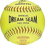Photo 2 of Worth Fastpitch ASA and NFHS Stamped 12-Inch C12RYLAH Leather Ball (Pack of 12)

