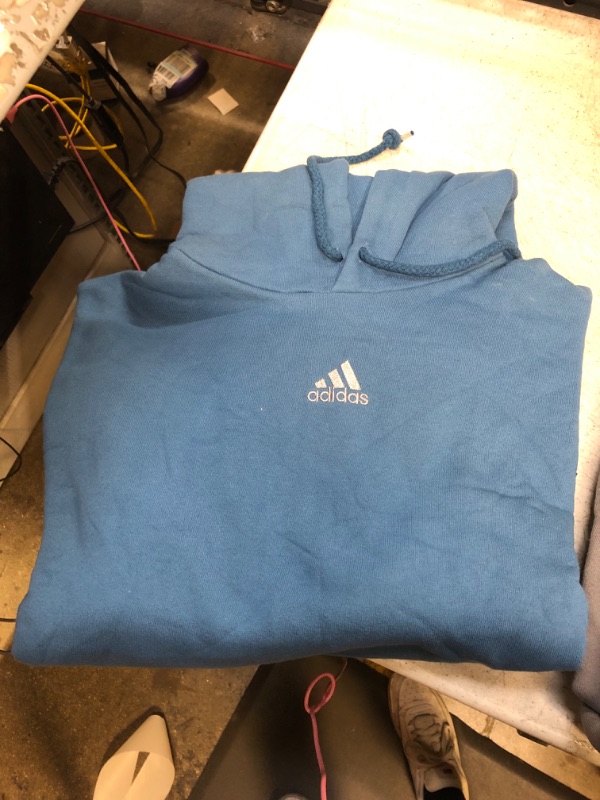 Photo 1 of blue adidas hoodie size xl