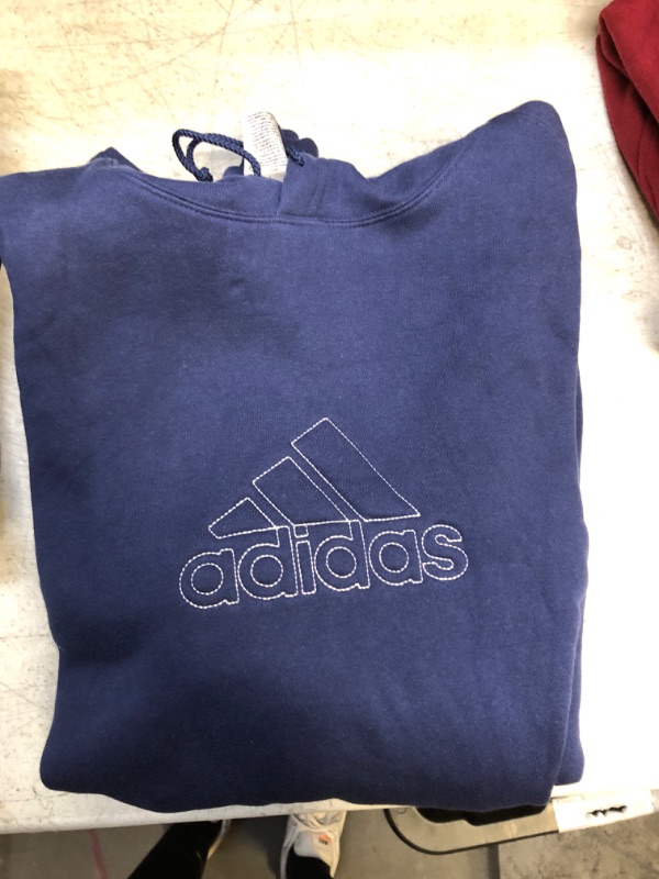 Photo 1 of blue adidas hoodie xl