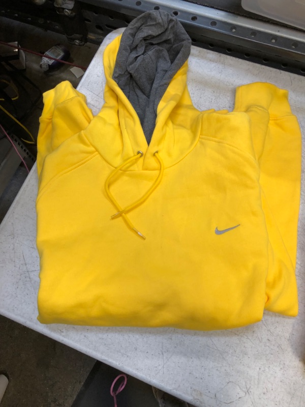 Photo 1 of yellow nike hoodie large 