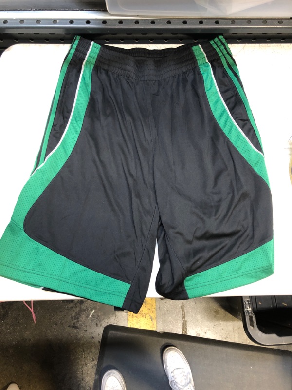 Photo 1 of adidas basket ball shorts size large 