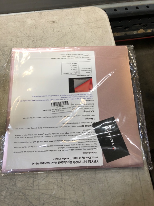Photo 1 of VINYL HEAT TRANSFER PAPER 