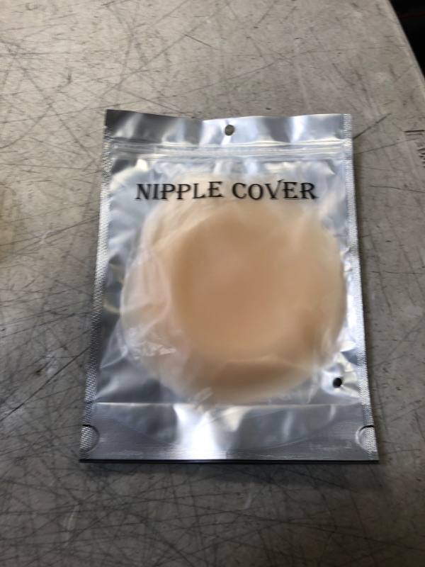 Photo 2 of Gisamy Adhesive Bra Nipple Covers Sticky bras for women push up Nipple Pasties Lightcreamd- D +