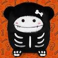 Photo 1 of CAGRIKUELI Halloween Plush Cute Halloween Stuffed Animals Toy for Kids, Kawaii Skull Plush Stuffed Doll for Boys Girls (Skull) (FACTORY SEALED)