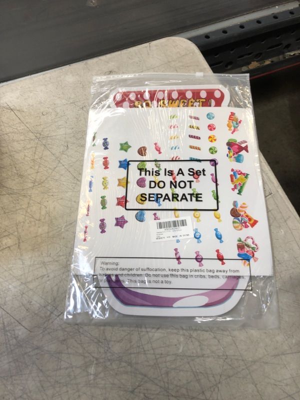 Photo 1 of Yeaqee Classroom Rewards Jar for Positive Behavior Classroom Management Tools with 300 Pcs Reward Candy Stickers for Teacher Students School Supplies 9.8 x 13.8 Inch