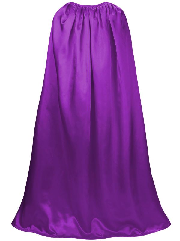 Photo 1 of GRAJTCIN Full Length Cape  Knight Warrior Costume Adult Cloak 140CM/55" Purple