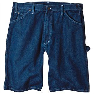 Photo 1 of Dickies Men's Relaxed Fit Carpenter Shorts - Rinsed Indigo Blue Size 32 
