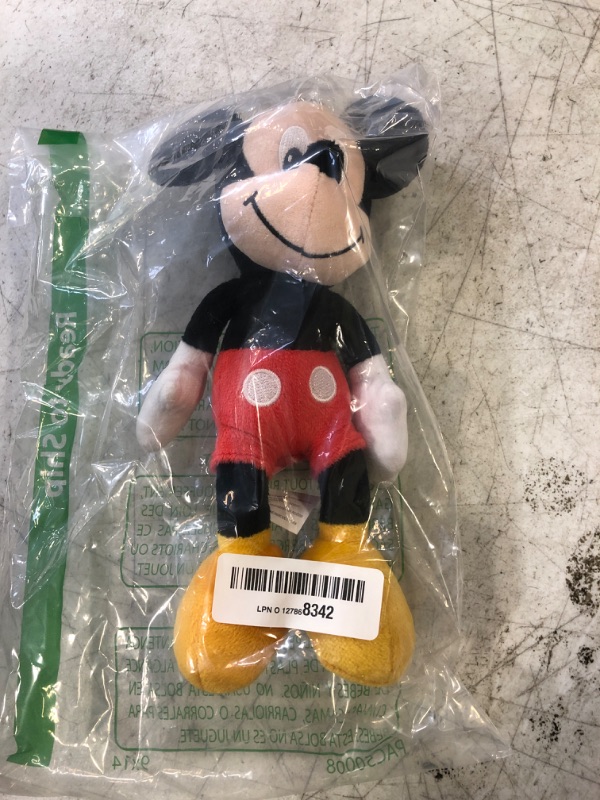 Photo 2 of Disney Junior Mickey Mouse Beanbag Plush - Mickey Mouse, by Just Play